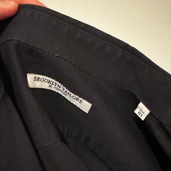 Brooklyn Tailors short sleeve buttondown - Picture 2 of 2